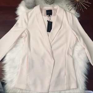 NWT! Dynamite Ivory/Cream Blazer Sz M